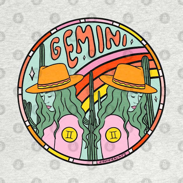 Gemini Cowgirl by Doodle by Meg